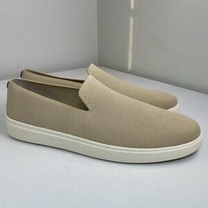 Rothy’s Men’s Size 14 Shoes New Without Tags Tan The Original Slip On Sneaker